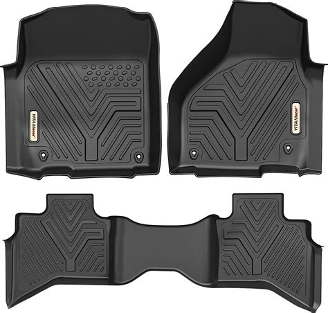 Ram floor mats - 203. # 160657. Ram 1500 2011, LUXE™ Custom Fit Floor Mats by Lloyd®. These mats are so soft that you will want to drive barefoot, and they make your car feel like a luxurious lounge. An extra thick urethane core provides extra cushioning and... $92.00. Lloyd® Classic Loop™ Custom Fit Floor Mats. 52. # 4137888.